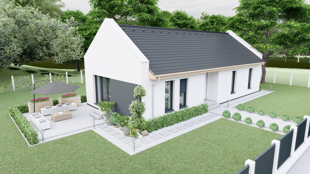 Kecskeméti új alacsony energiaigényű családi ház építés, garanciával, kedvező áron